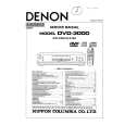 DENON DVD-3000 Instrukcja Serwisowa