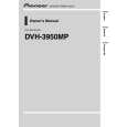 PIONEER DVH-3950MP/XZ/RI Owners Manual