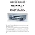 GENZBENZ NEO-PACK35 Owners Manual
