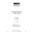 ZANUSSI ZWD1251W Owners Manual
