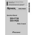 PIONEER DEH-P630/XN/UC Owners Manual