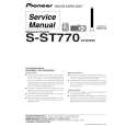 PIONEER S-ST770/XTW/EW Manual de Servicio