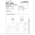 INFINITY REFERENCE ONE Service Manual