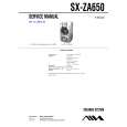 AIWA SX-ZA650 Manual de Servicio