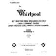 WHIRLPOOL RF4900XLW1 Parts Catalog