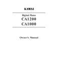 KAWAI CA1200 Owners Manual