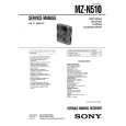 SONY MZ-N510 Service Manual
