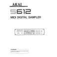 AKAI S612 Owners Manual