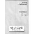 ARTHUR MARTIN ELECTROLUX RC3152W Owners Manual