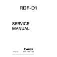 CANON RDF-D1 Instrukcja Serwisowa