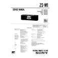 SONY ZSM1 Service Manual