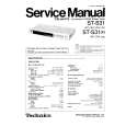 TECHNICS STS31/K Service Manual