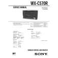 SONY WXC570R Instrukcja Serwisowa