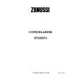 ZANUSSI ZV285F4 Owners Manual