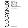 KENWOOD KRC-570 Instrukcja Obsługi
