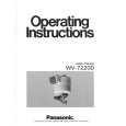 PANASONIC WV7220D Owners Manual