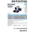 SONY DCR-PC101 LEVEL2 Service Manual