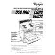 WHIRLPOOL RJE3750W2 Manual de Usuario