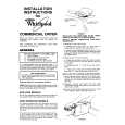 WHIRLPOOL CG2951XSW0 Installation Manual