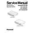 PANASONIC NVSD25AM Service Manual
