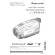 PANASONIC PVDV102 Manual de Usuario