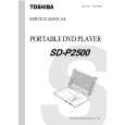 TOSHIBA SDP2500 Instrukcja Serwisowa