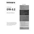 INTEGRA DTR5.2 Owners Manual