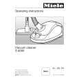MIELE S4580 Owners Manual