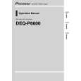 PIONEER DEQ-P6600 Manual de Usuario