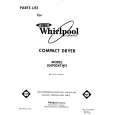 WHIRLPOOL LE4930XTW2 Catálogo de piezas