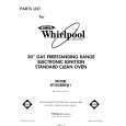 WHIRLPOOL SF302BERW1 Catálogo de piezas