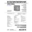 SONY MZG700 Service Manual