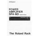 ROLAND SPA-60 Owners Manual