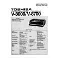 TOSHIBA V8700 Instrukcja Serwisowa