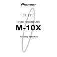 PIONEER M-10X/KU/CA Owners Manual