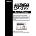 EDIROL UA-3FX Owners Manual