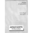 ARTHUR MARTIN ELECTROLUX AW605F Owners Manual
