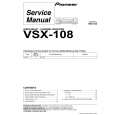 PIONEER VSX-108/KUXCN Service Manual