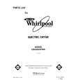 WHIRLPOOL LE3300XPW0 Catálogo de piezas