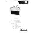 SONY 5F-94L Service Manual