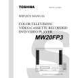 TOSHIBA MW20FP3 Service Manual