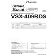 PIONEER VSX-409RDS/MYXJIEW Service Manual