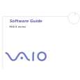 SONY PCG-Z1RSP VAIO Software Manual