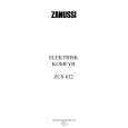 ZANUSSI ZCS632W Owners Manual