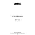 ZANUSSI ZBC848 Owners Manual