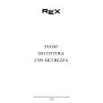 REX-ELECTROLUX PVN75X Instrukcja Obsługi