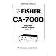 FISHER CA7000 Service Manual
