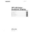 SONY CPD-L181A Owners Manual