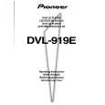 PIONEER DVL-919E/WY/RE Manual de Usuario