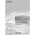 SONY PCWA-C300S VAIO Owners Manual